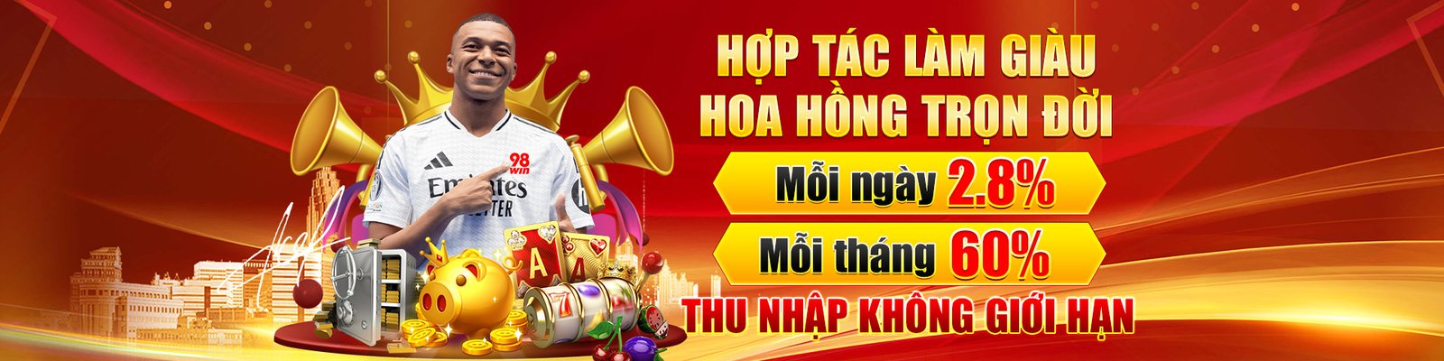 98win hợp tác làm giàu thu nhập cực khủng